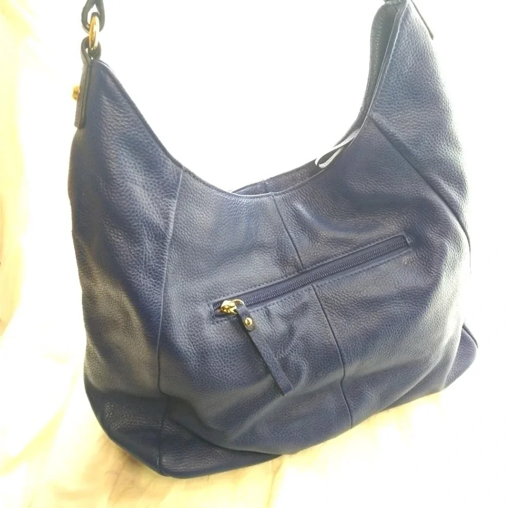 𝅺ORA Delphine True Blue Hobo Satchel NWOT 😍 - Picture 3 of 16